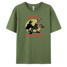 Men's T-Shirt in Vintage Style with Short Sleeves and 100% Cotton Fabric