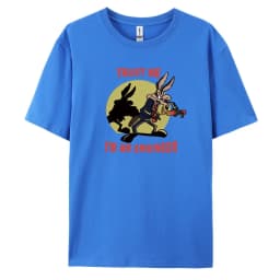 Men's T-Shirt in Vintage Style with Short Sleeves and 100% Cotton Fabric