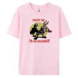 Men's T-Shirt in Vintage Style with Short Sleeves and 100% Cotton Fabric