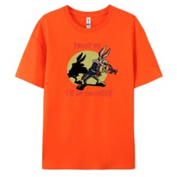 Men's T-Shirt in Vintage Style with Short Sleeves and 100% Cotton Fabric