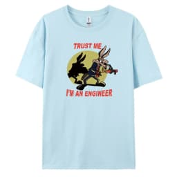 Men's T-Shirt in Vintage Style with Short Sleeves and 100% Cotton Fabric