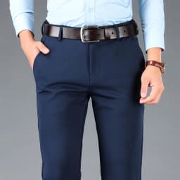 Spring Autumn Men's Casual Business Suit Pants Sports Stretch Suit Pants Male Trousers Big Size Loose Straight Dress Pants
