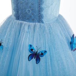Girl Cinderella Dress Children Summer Christmas Fancy Clothes Kids Birthday Ruffle Cosplay Costume Princess Performance Disguise