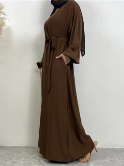 Modest Abaya Ramadan Musulman De Mode Maxi Robe Turkey Kaftan Islamic Clothing Muslim For Women Hijab Dress Caftan Vestidos