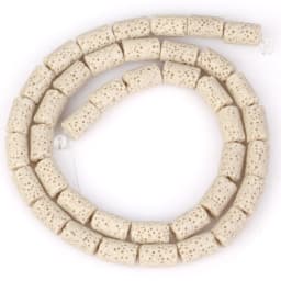 6x10mm Cylinder Natural Volcanic Rock Lava Stone Beads For Jewelry Making Loose Spacer DIY Bracelet Nacklace Bracelet Handmade
