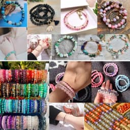 6x10mm Cylinder Natural Volcanic Rock Lava Stone Beads For Jewelry Making Loose Spacer DIY Bracelet Nacklace Bracelet Handmade
