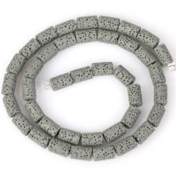 6x10mm Cylinder Natural Volcanic Rock Lava Stone Beads For Jewelry Making Loose Spacer DIY Bracelet Nacklace Bracelet Handmade