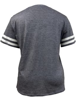 2024 Plus Size Spring/Summer New Love Print Casual Fashion Women's V-Neck Short-Sleeved Loose T-Shirt 5XL 6XL