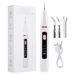 Ultrasonic Teeth Tartar Cleaner Dental Scaler Electric Teeth Cleaner Teeth Whitening Stain Calculus Plaque Remove Tartar Scraper