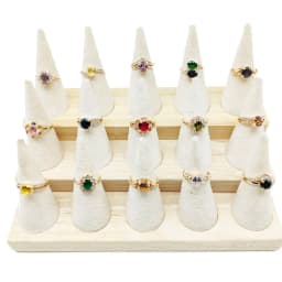 20pcs/Lot Jewelry Factory Wholesale New Big Zircon Rhinestone Finger Rings For Women Mix Style Wedding Decorate Girl Party Gifts