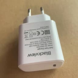 Fast Charger for Blackview SHARK 8 OSCAL S80 BV7100 BL5000 Original EU Plug Travel 33W Power Adapter Type C To Type C Cable