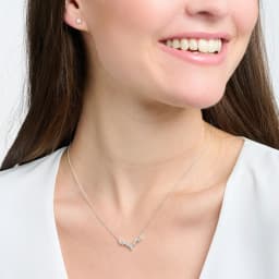 Water Drop Necklace And Earrrings Ice Crystals Brand New Winter Fine Jewelry Set 925 Sterling Silver Romantic Gift For Women