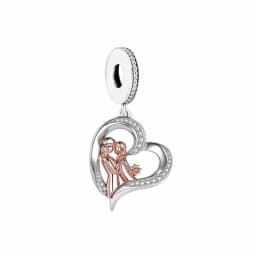 FC Jewelry Fit Original Charm Bracelet 925 Silver Always My Sister Forever My Friends Bead For Making Women Birthday Berloque