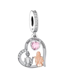 FC Jewelry Fit Original Charm Bracelet 925 Silver Always My Sister Forever My Friends Bead For Making Women Birthday Berloque