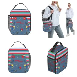 Good Guys Child Doll Chuckys Insulated Lunch Bags Food Bag Portable Cooler Thermal Lunch Box For School Office