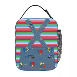 Good Guys Child Doll Chuckys Insulated Lunch Bags Food Bag Portable Cooler Thermal Lunch Box For School Office