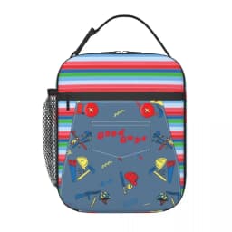 Good Guys Child Doll Chuckys Insulated Lunch Bags Food Bag Portable Cooler Thermal Lunch Box For School Office
