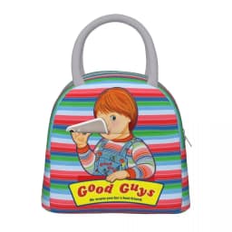 Good Guys Child Doll Chuckys Insulated Lunch Bags Food Bag Portable Cooler Thermal Lunch Box For School Office