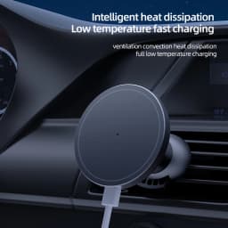 Magnetic Car Wireless Charger Suitable for iPhone 12 13 14 15 16 Pro Max Mini Air Vent Car Phone Holder Stand Fast Car Charging