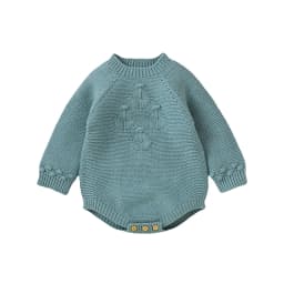 Baby Bodysuits Clothes Spring Autumn Long Sleeve Knit Newborn Girls Solid Onesie Outfits 0-18m One Piece Winter Infant Jumpsuits