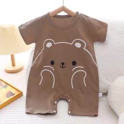 Summer cartoon Baby One-piece Clothes Romper Short Sleeve Climb Clothing Newborn Jumpsuits Toddler Girl boy Onesie