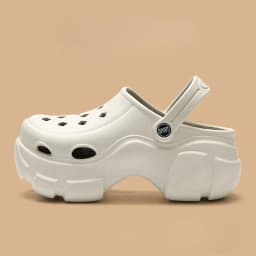 New Sandal Slippers DIY Women Mules Summer Cute Cartoon Clogs Beach Sandals Cave Hole Female Garden Shoe For Students Girls
