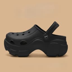 New Sandal Slippers DIY Women Mules Summer Cute Cartoon Clogs Beach Sandals Cave Hole Female Garden Shoe For Students Girls
