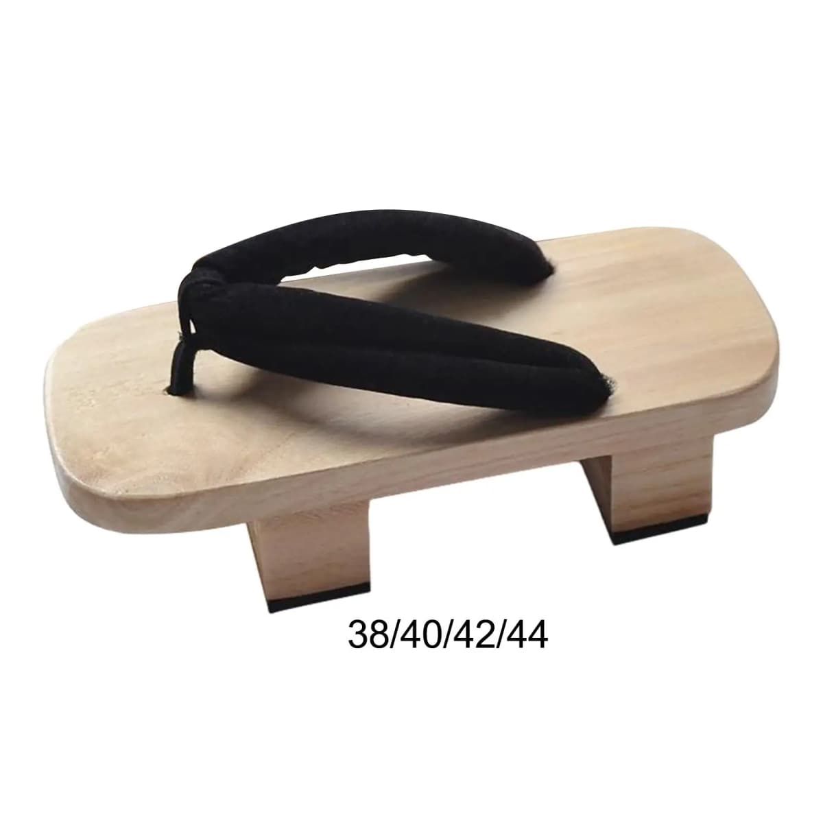 Japanese Wooden Sandals Clogs Shoes Stylish Flip Flops for Stage Performance Nonslip Bottom Cosplay Costume Apartment Carnivals