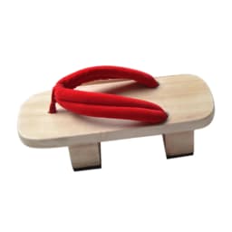 Japanese Wooden Sandals Clogs Shoes Stylish Flip Flops for Stage Performance Nonslip Bottom Cosplay Costume Apartment Carnivals