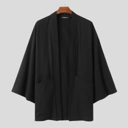 INCERUN Fashion Men Trench Solid Coats Open Stitch Long Sleeve 2024 Casual Japanese Kimono Streetwear Cotton Outerwear Cardigan