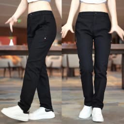 High Quality Brand Mens Mid-Waist Casual Pants Fashion Stretch Straight Comfort Trousers Four Seasons All-Match Men Pants