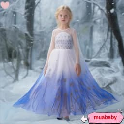 Snow Queen Girls Dress Princess Anna Elsa 2 Dresses Kids Fancy Children Vestidos Birthday Carnival Fancy Party Disguise