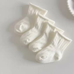 3Pair newborn baby socks