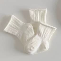 3Pair newborn baby socks