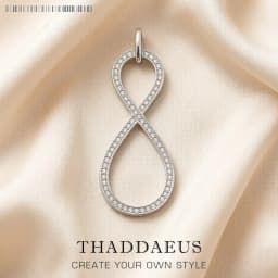 Pendant Large Infinity Summer Brand New Fine Jewelry Europe 925 Sterling Silver Trendy Gift For Women