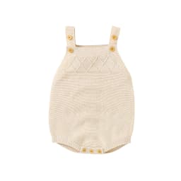 Spaghetti Straps Knitwear Sleeveless Newborn Baby Boys & Girls Summer Rompers Soft Infant One-piece Bodysuit Jumpsuit Sleepsuit