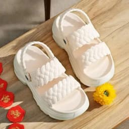 Summer Fashion Thick Bottom Comfortable Anti-Skid Lightweight Casual Women Slipper Beach Shoes