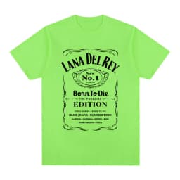 Singer Lana Del Rey T-shirt Men Women Fashion Hip Hop Short Sleeve T Shirts Summer 100% Cotton Casual Soft Tee Shirt Streetwear