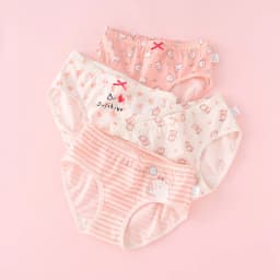 4pcs Girl Cotton Bright Color Briefs Soft Breathable Underpants Girl Quality Underwear Size 85-165 Kids Healthy Panties