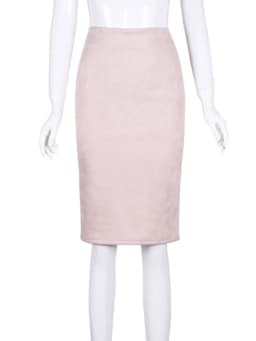 Women Skirts Suede Solid Color Pencil Skirt Female Autumn Winter High Waist Bodycon Vintage Suede Split Thick Stretchy Skirts