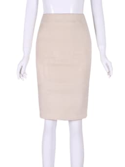 Women Skirts Suede Solid Color Pencil Skirt Female Autumn Winter High Waist Bodycon Vintage Suede Split Thick Stretchy Skirts