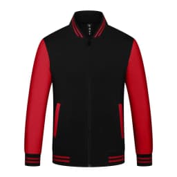 Unisex Varsity Team Baseball Jacket Men And Women Sports Zipper Bomber Coat Unisex Large Size 4XL Clothing