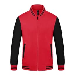 Unisex Varsity Team Baseball Jacket Men And Women Sports Zipper Bomber Coat Unisex Large Size 4XL Clothing