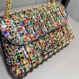 Rhinestones Evening clutch Bag Purses and handbag luxury Designer shoulder bag Shiny Crystal Clutch purse Woman's bag