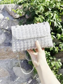 Rhinestones Evening clutch Bag Purses and handbag luxury Designer shoulder bag Shiny Crystal Clutch purse Woman's bag