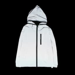 New night Full Reflective Jacket Men / Women Harajuku Jackets Hooded Hip-hop Streetwear Night Shiny dancer Zipper Coats Jacke