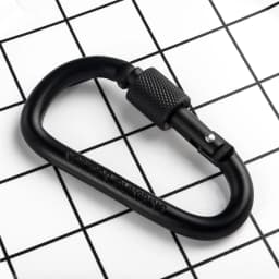 10PCS Tactical Carabiner Tourist Carabin Clip Keys Keychain Set Aluminum Alloy Camping Survival Buckle Multi Tool Key Holder