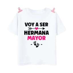 I'm Being Promoted To Big Sister T-shirt Baby Announcement T Shirt Kids Spanish Print Tee Girl Tops Children Tops Summer Clothes