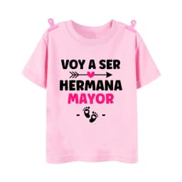 I'm Being Promoted To Big Sister T-shirt Baby Announcement T Shirt Kids Spanish Print Tee Girl Tops Children Tops Summer Clothes