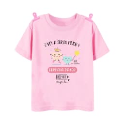 I'm Being Promoted To Big Sister T-shirt Baby Announcement T Shirt Kids Spanish Print Tee Girl Tops Children Tops Summer Clothes